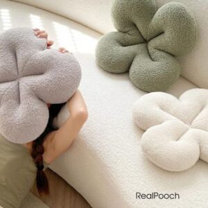 CloudBloom Bouclé Cushion